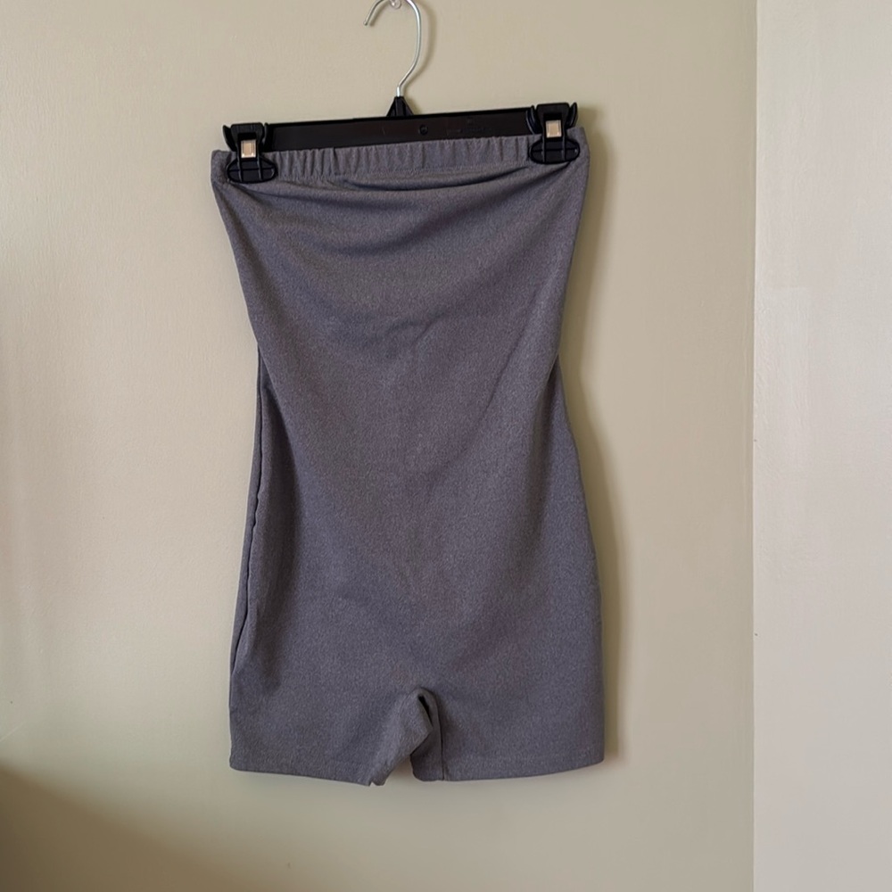 romper, grey